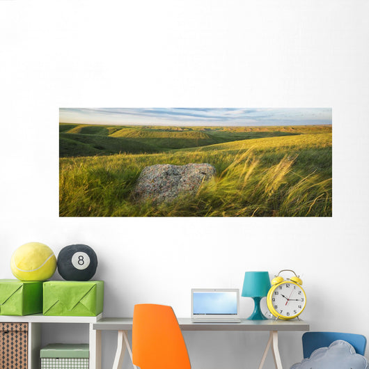 Sunset over Coulees and Wall Decal