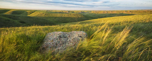 Sunset over Coulees and Wall Decal