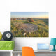 Sunset Over The Rocks At Red Rock Coulee Wall Mural
