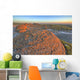 Sunset Over The Rocks At Red Rock Coulee Wall Mural
