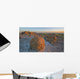 Sunset Over The Rocks At Red Rock Coulee Wall Mural