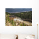 Sunlight Illuminates The Trout River Flows Over Coral Falls Wall Mural