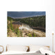 Sunlight Illuminates The Trout River Flows Over Coral Falls Wall Mural