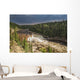 Sunlight Illuminates The Trout River Flows Over Coral Falls Wall Mural