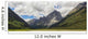 Panoramic Of Mount Harrison Smith In The Cirque Of The Unclimbables Wall Mural