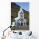 Blue Church Of Seydisfjordur Wall Mural