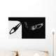 A Woman Diving Into The Unknown Wall Mural