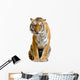 Tigre Assis Sur Son Wall Decal