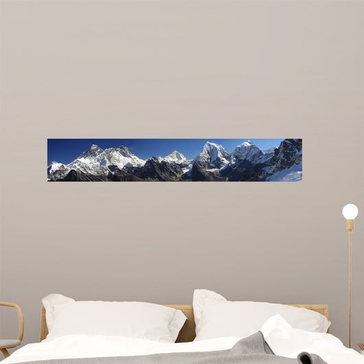 Mount Everest Panorama Wall Decal