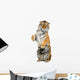 Tiger Standing Its Hind Wall Decal