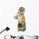 Tiger Standing Its Hind Wall Decal