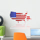Us map Wall Decal