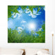 Grass and Blue Sky Wall Decal