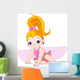 Fairy With Flowers Wall Decal