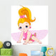 Fairy With Flowers Wall Decal