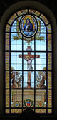 Stained Glass Cathedral Saint