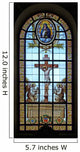 Stained Glass Cathedral Saint