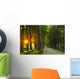 sunrise in beautiful alley Wall Mural