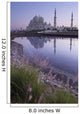 Sheikh Zayed Grand Mosque at sunrise Wall Mural