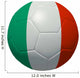 Italy Flag - World Cup 2010 Wall Decal