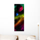 Different Planets in Outer Space Wall Mural