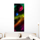 Different Planets in Outer Space Wall Mural