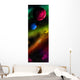 Different Planets in Outer Space Wall Mural