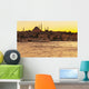 View of Istanbul at sunset Wall Mural