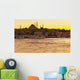 View of Istanbul at sunset Wall Mural