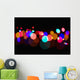 Blur Of Coloured Lights Wall Mural