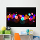 Blur Of Coloured Lights Wall Mural