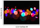 Blur Of Coloured Lights Wall Mural