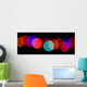 The Blur Of Coloured Lights Wall Mural