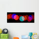 The Blur Of Coloured Lights Wall Mural