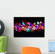 The Blur Of Coloured Lights Wall Mural