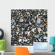 Wet Rocks On The Beach Wall Mural