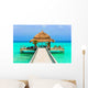 Water Cafe Beach Wall Decal
