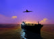 The cargo ship Wall Mural