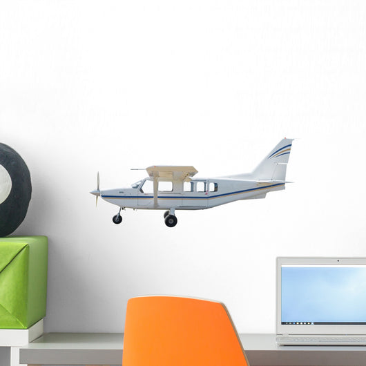 Small Commuter Aircraft Wall Decal
