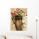 Petunia Tuff Rock Pot Wall Mural