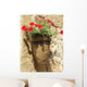 Petunia Tuff Rock Pot Wall Mural