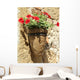 Petunia Tuff Rock Pot Wall Mural