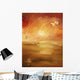 Computer Generated Image Of Birds Flying And Landing Wall Mural