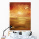 Computer Generated Image Of Birds Flying And Landing Wall Mural