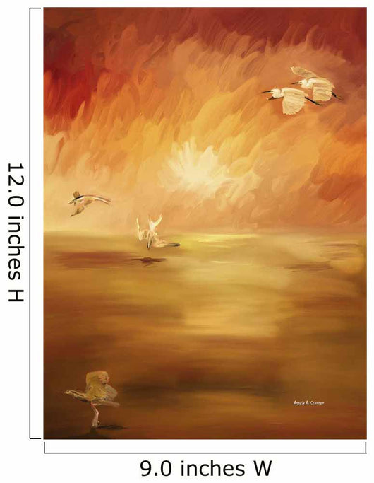 Computer Generated Image Of Birds Flying And Landing Wall Mural