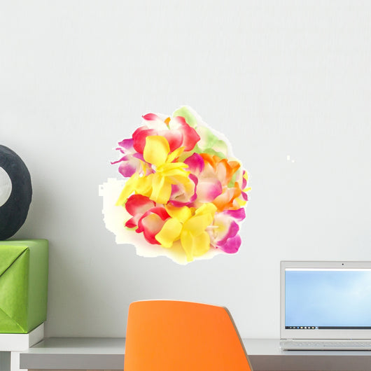Hawaiian lei Wall Decal