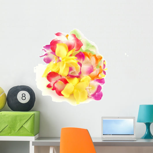 Hawaiian lei Wall Decal
