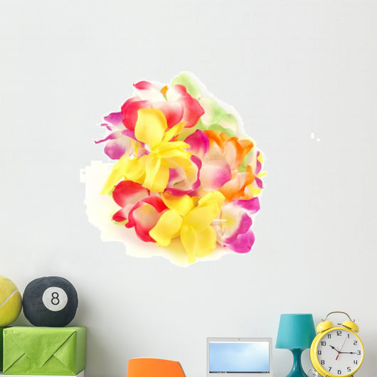 Hawaiian lei Wall Decal