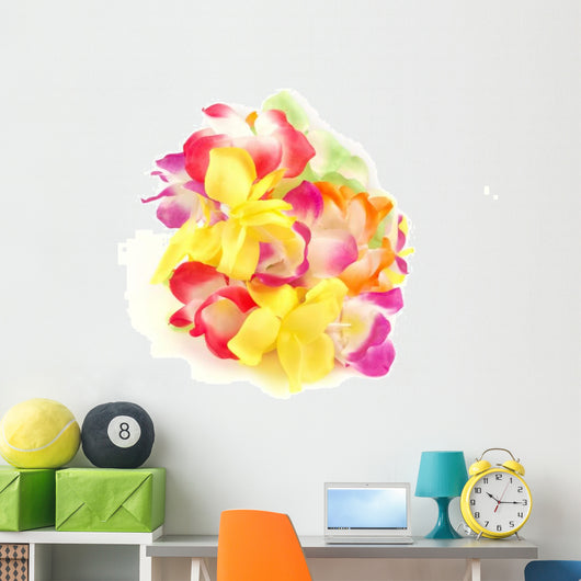 Hawaiian lei Wall Decal