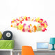 Hawaiian lei Wall Decal